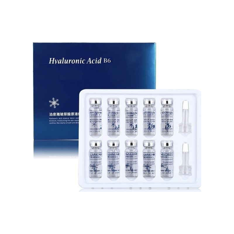 Bioaqua Hyalüronik Asit B6 Ampulleri -10'lu Set 5 ml x 10 Adet