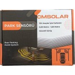 Cmsolar Park Sensörü 18MM Siyah Ses Ikazlı (Buzerli)