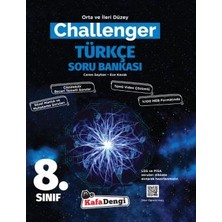 Kafa Dengi Yayınları 8.Sınıf Challenger Türkçe Soru Bankası