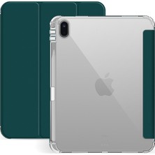 Xfashion Apple 10.9 Inch Tablet Koruyucu Kılıf - Koyu Yeşil (Yurt Dışından)