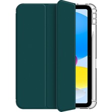 Xfashion Apple 10.9 Inch Tablet Koruyucu Kılıf - Koyu Yeşil (Yurt Dışından)