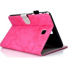 Xfashion Samsung Galaxy 8.0 Inch Tablet Koruyucu Kılıf - Koyu Pembe (Yurt Dışından)