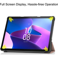 Xfashion Lenovo 10.1 Inch Tablet Koruyucu Kılıf - Pembe Altın (Yurt Dışından)