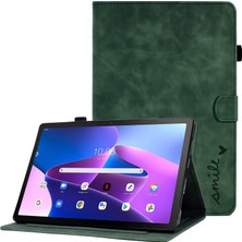 Xfashion Lenovo 10.3 Inch Tablet Koruyucu Kılıf - Yeşil (Yurt Dışından)