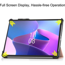 Xfashion Lenovo 11.2 Inch Tablet Koruyucu Kılıf - Pembe Altın (Yurt Dışından)