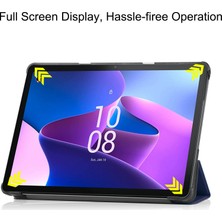 Xfashion Lenovo 10.1 Inch Tablet Koruyucu Kılıf - Koyu Mavi (Yurt Dışından)