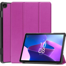 Xfashion Lenovo 10.1 Inch Tablet Koruyucu Kılıf - Mor (Yurt Dışından)