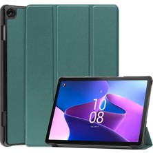 Xfashion Lenovo 10.1 Inch Tablet Koruyucu Kılıf - Koyu Yeşil (Yurt Dışından)