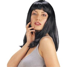 Colezium Siyah Renk Uzun Parti Peruğu (Clz)