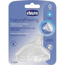 Chicco Naturalfeeling Biberon Emziği 0 ay+ Normal Akış Tekli