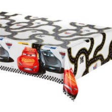 Parti Sürprizi Cars Arabalar Plastik Masa ÖRTÜSÜ120 X180 cm