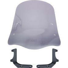 GP Kompozit SYM Orbit II 50 2022-2024 Uyumlu Ön Cam Füme 42 cm
