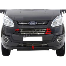 Ebal Oto Ford Tourneo Custom Krom Ön Panjur 5 Prç. 2012 ve Üzeri P.çelik