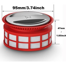 Yedek Parçalar Hepa Filtresi Roborock H6 Robot Elektrikli Süpürge Aksesuarları Için Uyumlu Vakum Filtresi(Yurt Dışından)