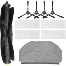 360 Robot Elektrikli Süpürge Için X100 S10 Max Yedek Yedek Parça Aksesuarları