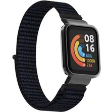 Apsuwa Xiaomi Redmi Watch 2 Lite Kordon Hasır Kumaş Cırtlı Krd-61