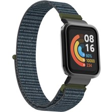 Apsuwa Xiaomi Redmi Watch (Mi Watch Lite) Kordon Hasır Kumaş Cırtlı Krd-61