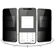 Macaron Case iPhone Xs 5.8 Hayalet Ekran Koruyucu Davin Privacy Seramik Ekran Filmi