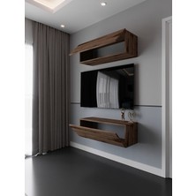 Myniture Home & Living Duvara Monte Tv Sehpası Çırağan S6113-3