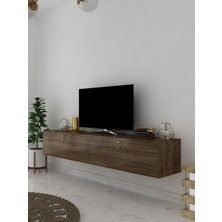 Myniture Home & Living Duvara Monte Tv Sehpası Ceviz S6201-2