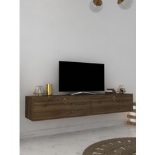 Myniture Home & Living Duvara Monte Tv Sehpası Ceviz S6201-2