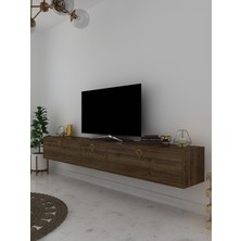 Myniture Home & Living Duvara Monte Tv Sehpası Ceviz S6202-2