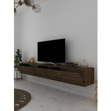 Myniture Home & Living Duvara Monte Tv Sehpası Ceviz S6202-2