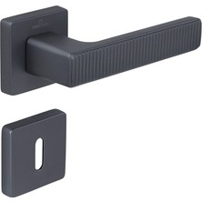 Çebi Kapı Kolu Zıpp C5219 MP67 Çizgili Root Oda Kapı Kolu