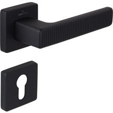 Çebi Kapı Kolu Zıpp C5219 MP54 Çizgili Root Yale Kapı Kolu