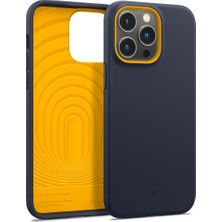 Spigen Caseology iPhone 14 Pro Kılıf Nano Pop 360 + Cam Ekran Koruyucu (2 Adet) Blueberry Navy - ACS05008