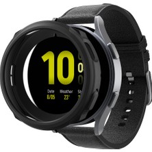 Spigen Samsung Galaxy Watch 2022 / 4 (40mm) Kılıf Liquid Air Matte Black - ACS05396