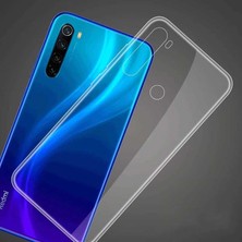 Aqua Aksesuar Xiaomi Redmi Note 8 Kılıf Ultra Ince Süper Silikon Şeffaf Kılıf