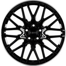 Cms 1064-04 8.0X19"-5X120 ET52 65.1 Diamond Rim Black Gloss Jant (4 Adet)