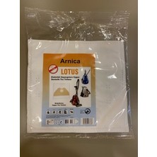 Arnica Lotus Elektrikli Süpürge Toz Torbası 3 Katlı Sentetik Özel Kumaş