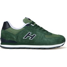 Hammer Jack Peru Hakiki Deri Basilico Lacivert Erkek Spor Ayakkabı