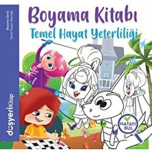 Boyama Kitabı Serisi - Temel Hayat Yeterliliği