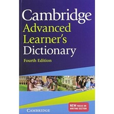 Cambridge University Press Advanced Learner's Dictionary (4th Edition)