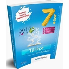 Kampüs Yayınları 7. Sınıf Türkçe Konu Özetli Soru Bankası