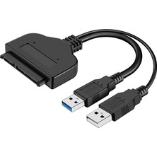 Wozlo 2.5 Inç USB 3.0 Sata HDD Harddisk Kablosu + Koruma Kutusu