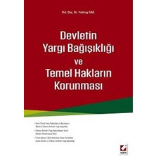 Devletin Yargı Bağışıklığı ve Temel Hakların Korunması