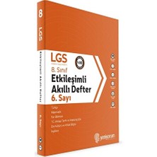 Yeniyorum Yayınları 8. Sınıf Etkileşimli Akıllı Defter 6. Sayı Yeniyorum Yayınları