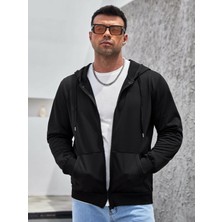 Daxis Sportwear Company Fermuarlı Kapüşonlu Sweatshirt