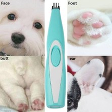 HaiTun Pet Elektrik Kesme Kesici USB Şarj Edilebilir Köpek Kedi Tırnak Saç Düzeltici Aracı Köpek Saç Kesimi Öğütücü Pet Bakım Paw Tıraş Makinesi | Köpek Saç Düzelticiler (Yurt Dışından)