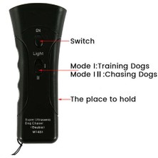 HaiTun Anti Barking Cihazı Ultrasonik Köpek Kontrolü Durdurma Kovucu Caydırıcı Eğitim (Yurt Dışından)