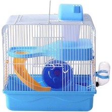 HaiTun 2 Katlı Pet Hamster Kafesi Lüks Ev Taşınabilir Fare Ev Habitat Dekorasyon Küçük Evcil Hayvanlar Chinchilla Hamster House Kafes Malzemeleri | Kafesler (Yurt Dışından)