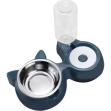 HaiTun 2 In 1 Pet Kedi Kase Su Dağıtıcı Otomatik Su Depolama Kedi Gıda Kase Su Konteyner Yavru Köpekler Besleyici Waterer | Köpek Besleme (Yurt Dışından)