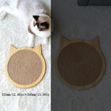 HaiTun Sisal Kedi Scratcher Board Scrathing Post Mat Duvara Monte Scratcher Pad ile Vantuz Oyuncak Kedi Pençeleri Bakım Oyuncaklar | Mobilya ve çizikler (Yurt Dışından)