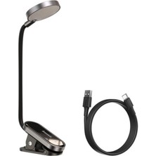 Baseus Comfort Reading Mini Klipsli LED Masa Lambası (Dgrad-0g)