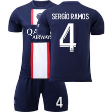 Sevil 2022 Dünya Kupası Paris Saint-Germain Formaları 4 Ramos (Yurt Dışından)