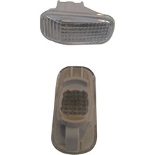 Itaqi Honda Civic Çamurluk Sinyal Sol-Sağ Uyumlu (Beyaz) 2003-2005 (1 Adet)